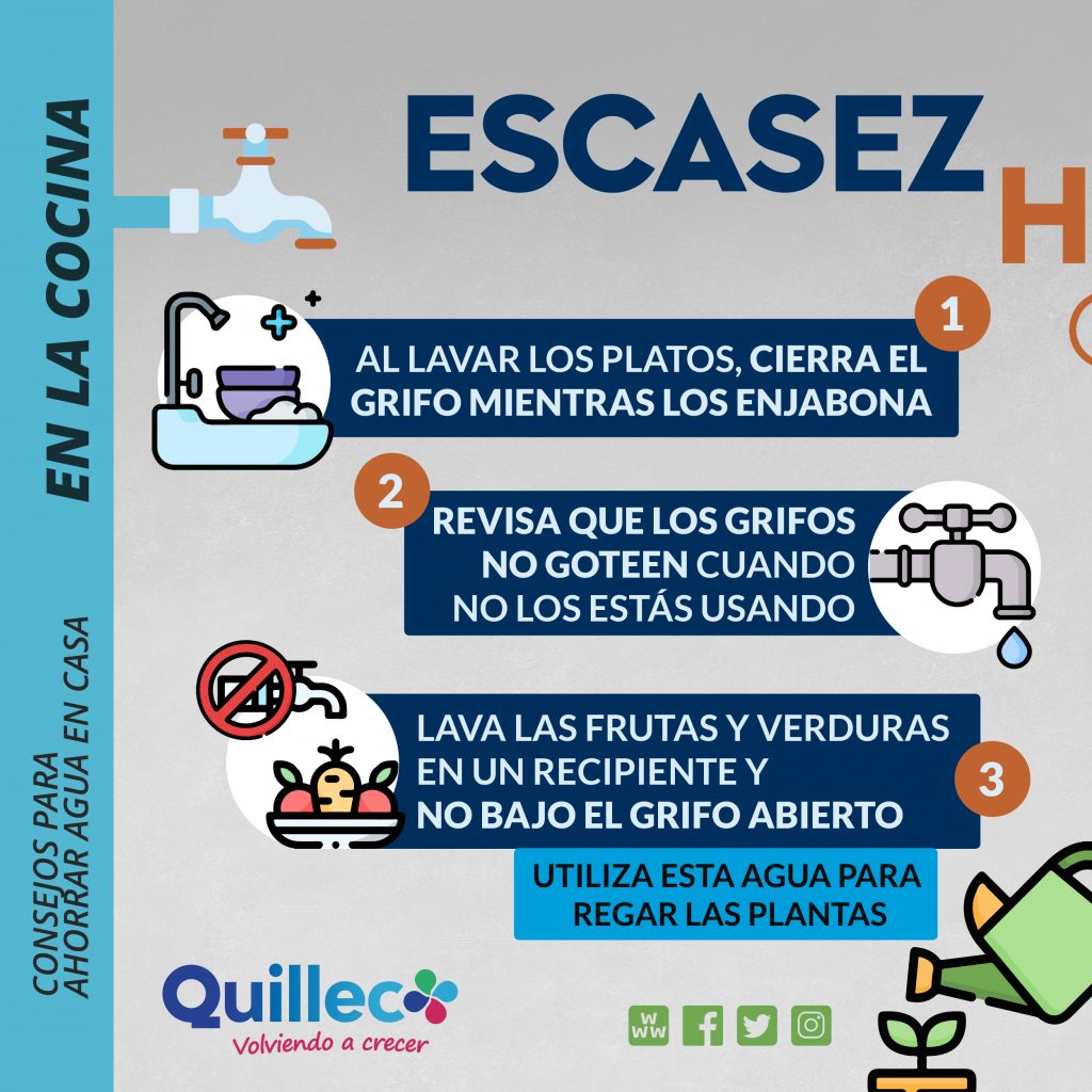 escasez hídrica consejos para ahorrar agua en nuestros hogares